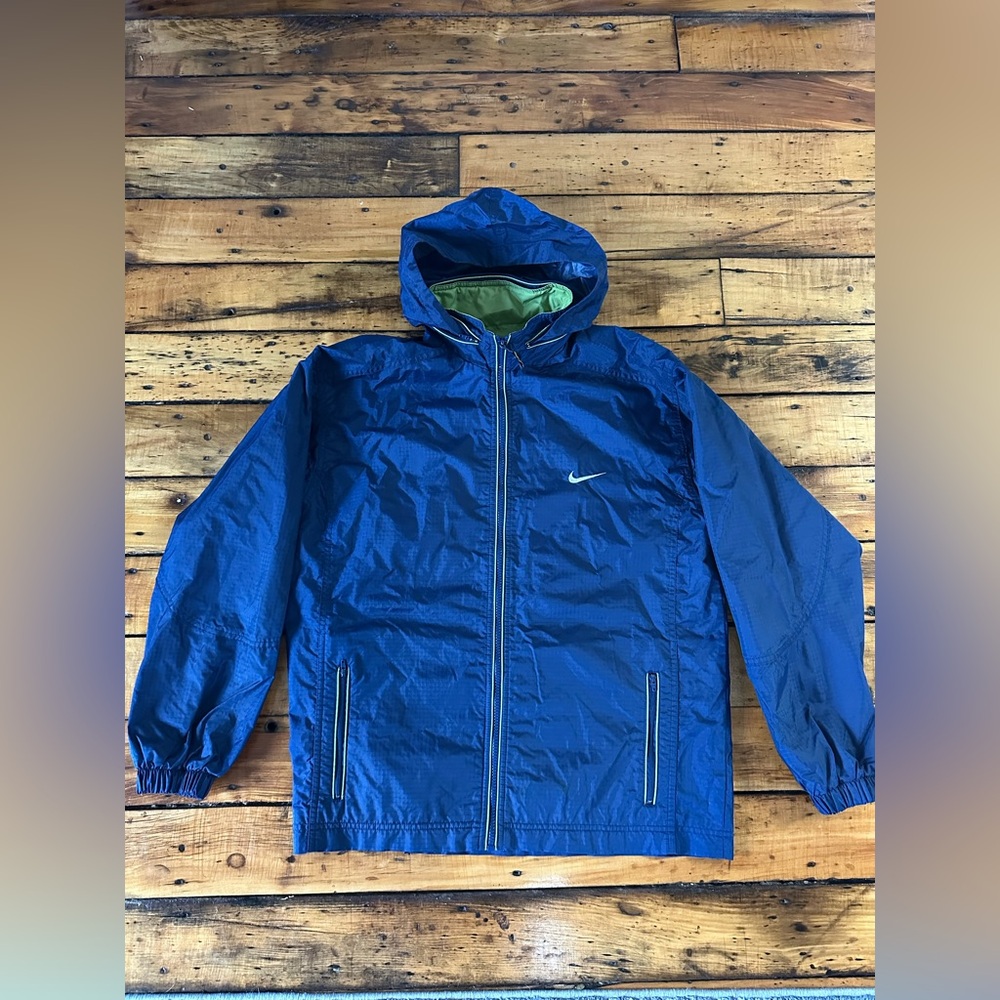 Nike boys xl Navy Blue Windbreaker Jacket